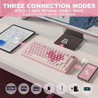 YUNZII B75 PRO Wireless Mechanical Keyboard, 75% Layout - Image 3