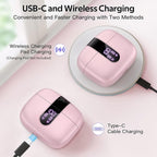 TAGRY Bluetooth Headphones True Wireless Earbuds 60H Playback LED Power Display - Image 3