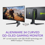 Alienware AW3423DWF Curved QD-OLED Gaming Monitor - Image 2