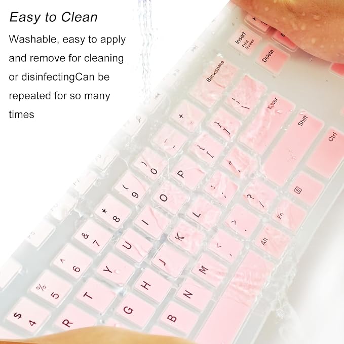 Keyboard Cover Silicone for Logitech K200 K260 K270, Keyboard Cover for - Image 8