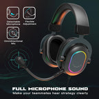 FIFINE Gaming Headset for PC-Wired Headphones - Image 4