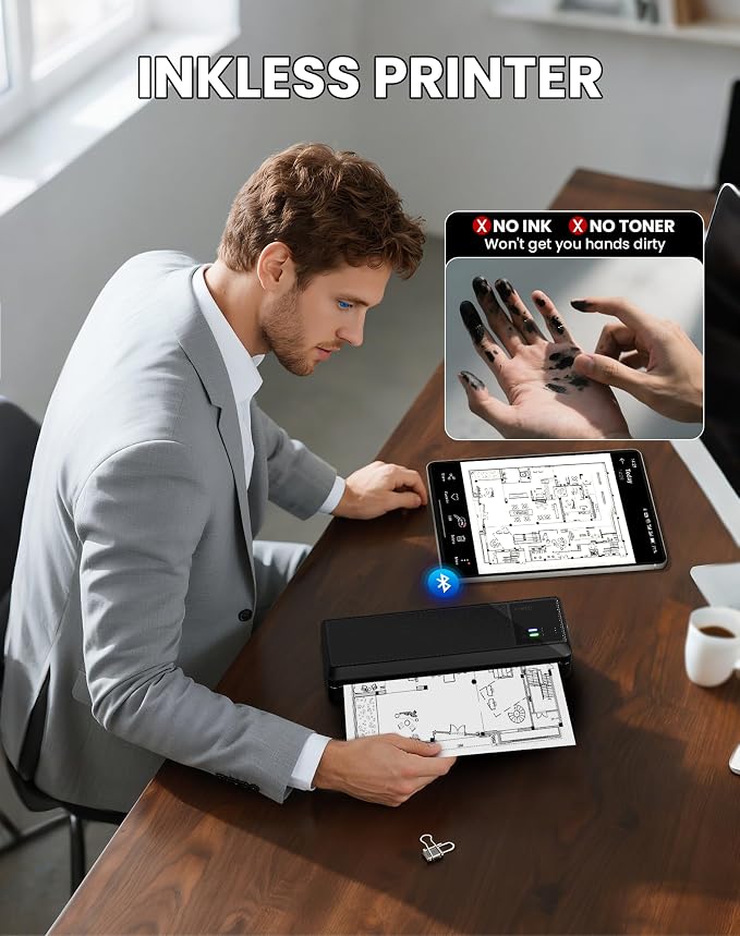 vretti P83 Portable Printers Wireless - Image 2