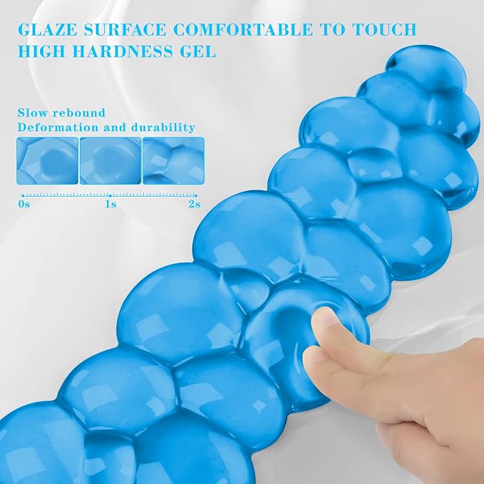 Gel Cloud Keyboard and Mouse Wrist Rest, Cute Wrist Support and Arm Support - Image 4