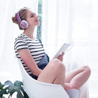 AILIHEN MS300 Purple Girl Headphones Wired - Image 3