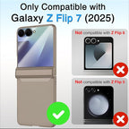 STORMTAL for Samsung Galaxy Z Flip 7 Case, Hinge Protection, Built-in Screen - Image 2