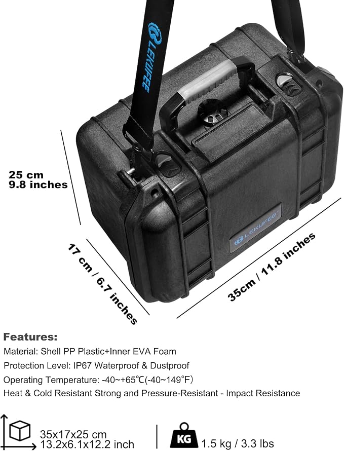 Lekufee Waterproof Hard Case Compatible - Image 4