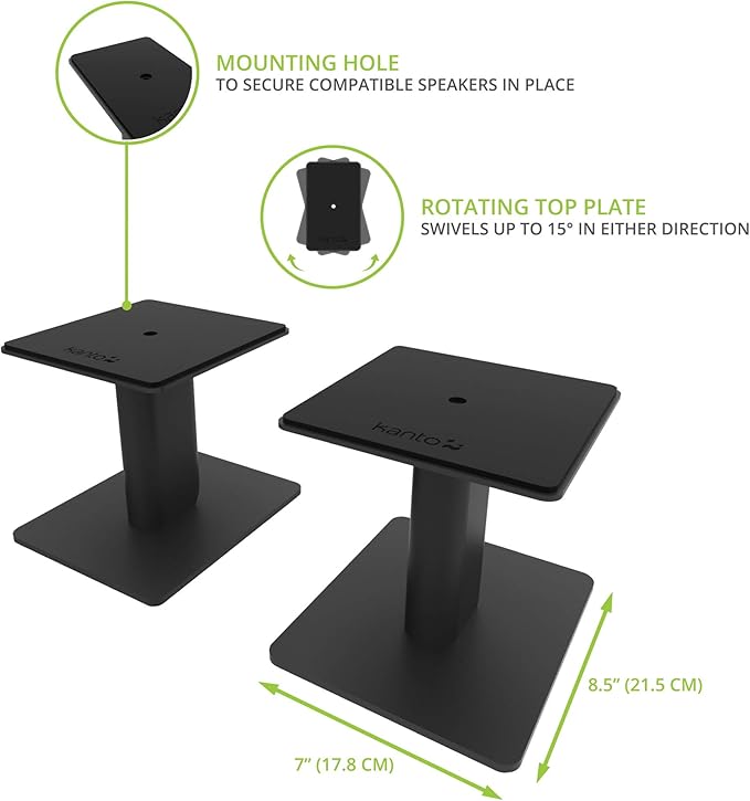 Kanto SP6HD Desktop Speaker Stands - Image 2
