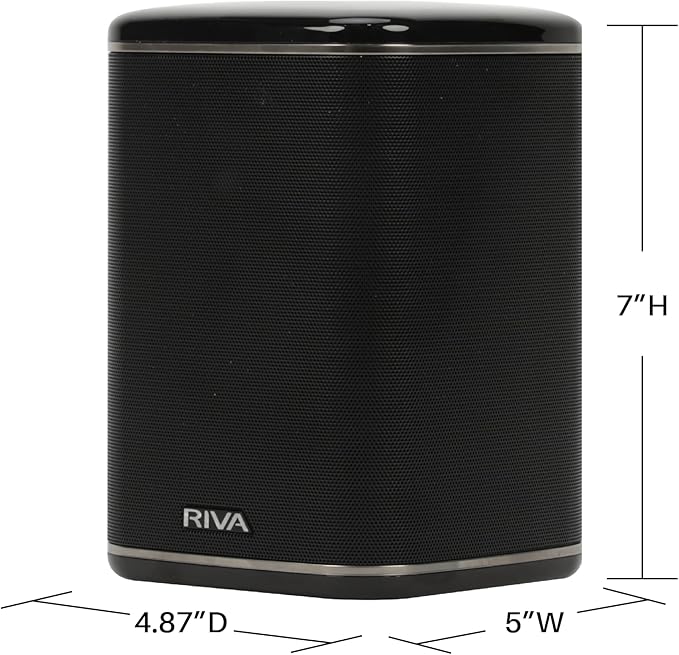 RIVA Upgraded Arena Wi-Fi Bluetooth Hi-Fi Speaker, 6 Drivers, Supports Airplay 2 - Image 6