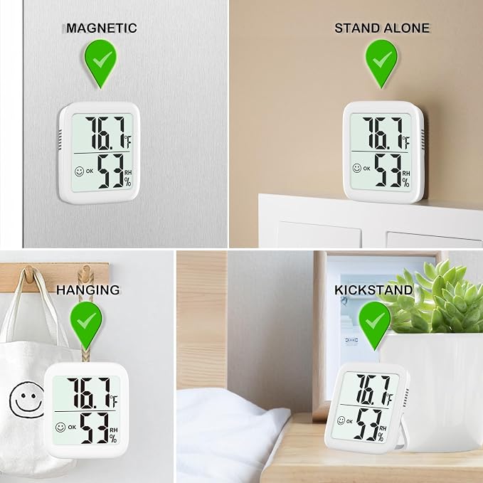 Antonki 2 Pack Room Thermometer - Image 4