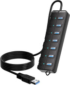 VEMONT 7-Port USB 3.0 Hub Suitable - Image 8