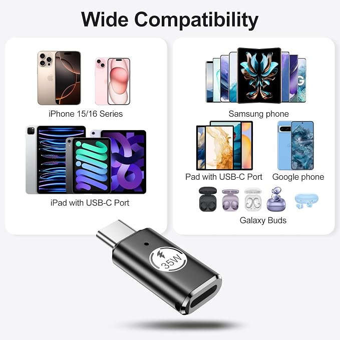 Temdan Lightning to USB C Adapter - Image 2