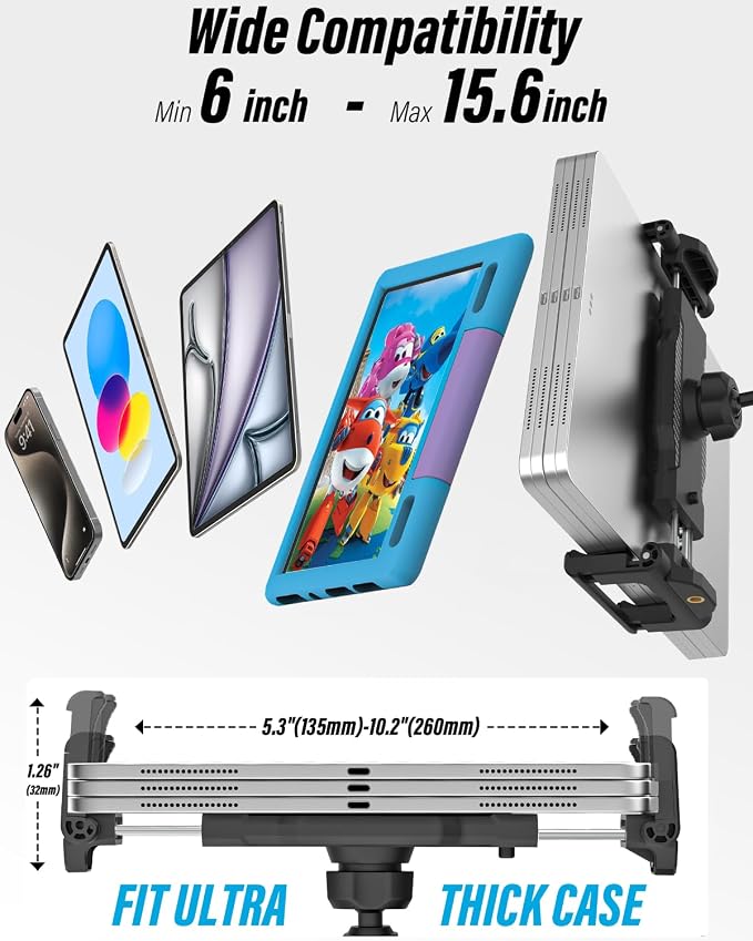 Aluminum Tablet Stand Holder for Desk Mount - Image 6