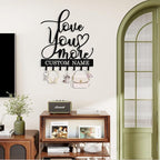 Personalized Key Holder Wall Mount, Custom Metal Key Rack Key Holder - Image 2
