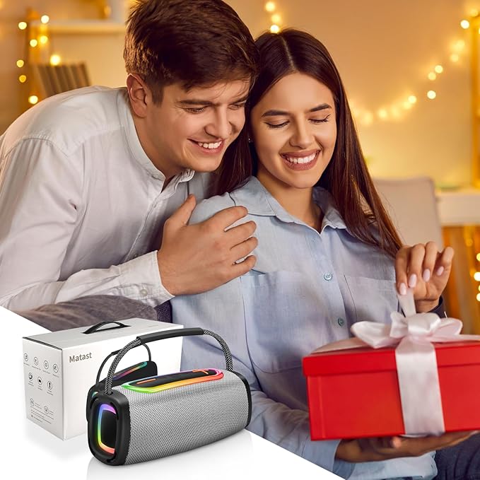 Bluetooth Speaker 60W, 36H Playtime BT5.4 Portable Wireless Speaker - Image 6