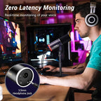 TONOR XLR/USB Gaming Mic, Dynamic Microphone - Image 6