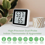 Indoor Humidity Meter Hygrometer 4Pack, Room Thermometer - Image 2