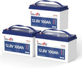 12V 100Ah Pro LiFePO4 Battery, Grade A Battery Cells, 3 Pack Group 31 Deep by Timeusb