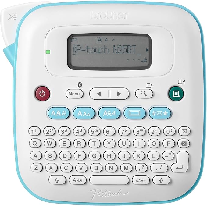 Brother P-Touch PT-N25BT Personal Connected Label Maker, Design&Print2 app by Brother