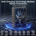 500W USB C Fast Charger Block, 8 Port Charging Station, GaN Ⅲ Multi Port - Image 5