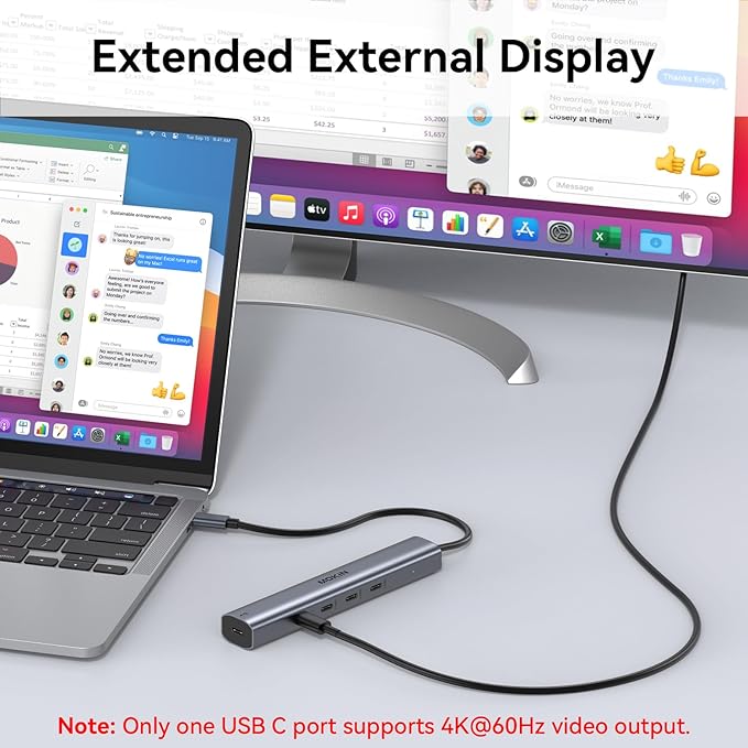 USB C Hub 10Gbps, MOKiN USB C Splitter - Image 3
