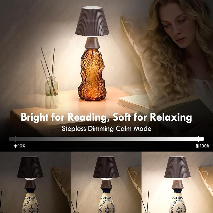 WILIT Wine Bottle Lights for Liquor Bottles, RGB Water Ripple Night Light - Image 4