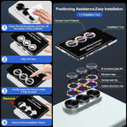 for Samsung Galaxy Z Fold 7 Camera Lens Protector, Individual Metal Ring - Image 6
