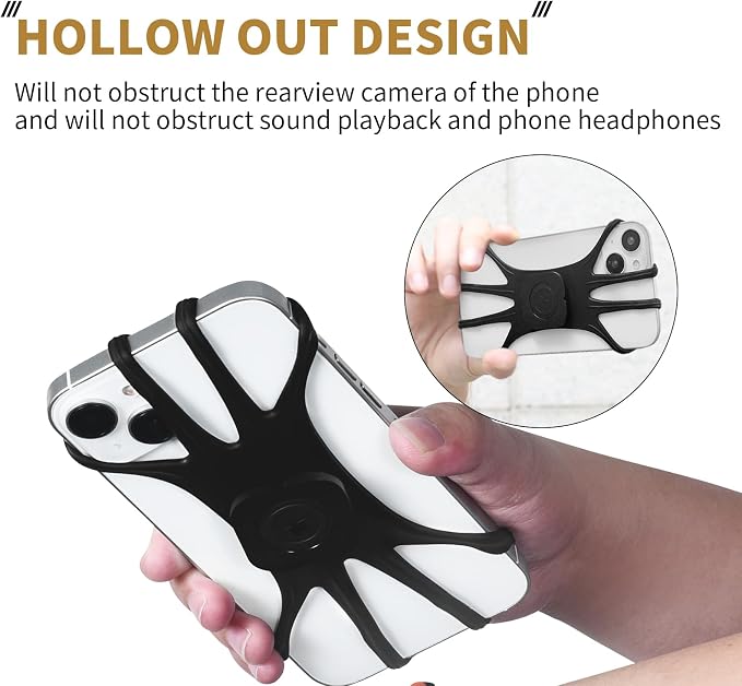 Wristband Phone Holder for Running, 360°Rotation & Detachable Sports Armband - Image 4