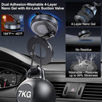 Vacuum Magnetic Suction Phone Holder, Foldable and Retractable Hands-Free - Image 3