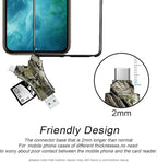 SD Card Reader for iPhone/ipad/Android/Mac/Computer/Camera, 4 in1 Micro SD Card - Image 6