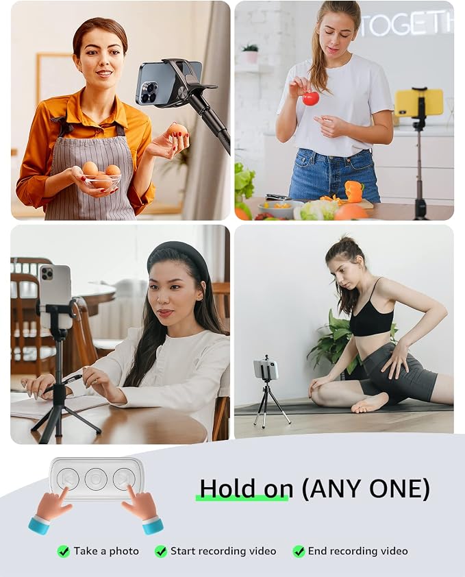 Fingertip Bluetooth Remote Control TIK TOK Wireless Page Turner TYUOBOX Camera - Image 5