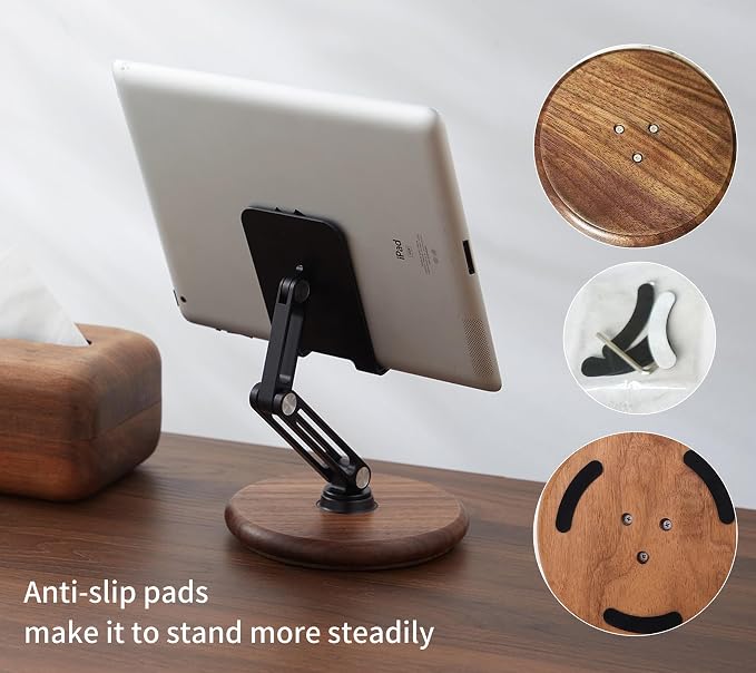 RENMTURE Phone Desk Stand, Adjustable Foldable Cell Phone Stand - Image 7