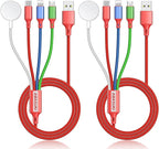 2Pack Travel Essentials Multi Charging Cable by ChargeBeyondPowerWithin