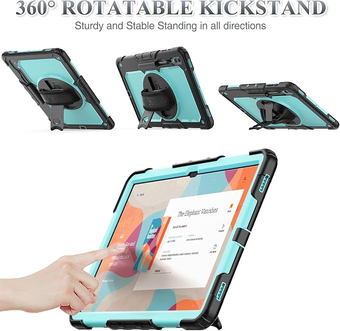SEYMAC stock Case for Samsung Galaxy Tab S10 Ultra / S9 Ultra Tablet Case 14.6'' - Image 4
