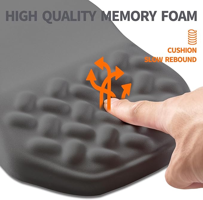Ergonomic Slope Mouse Pad Wrist Support, Wrist Rest Mousepad - Image 3