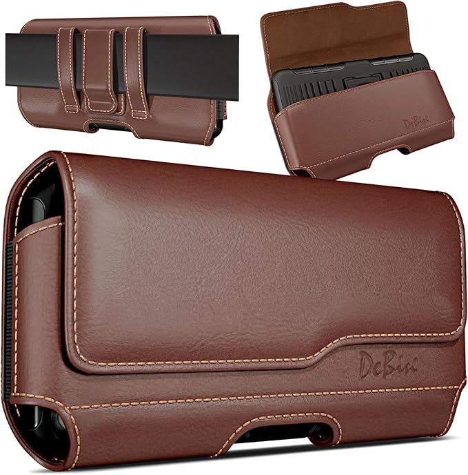 DeBin Case for Galaxy S25 S24 5G S23, Note 10, Cell Phone Belt Holster Clip - Image 7