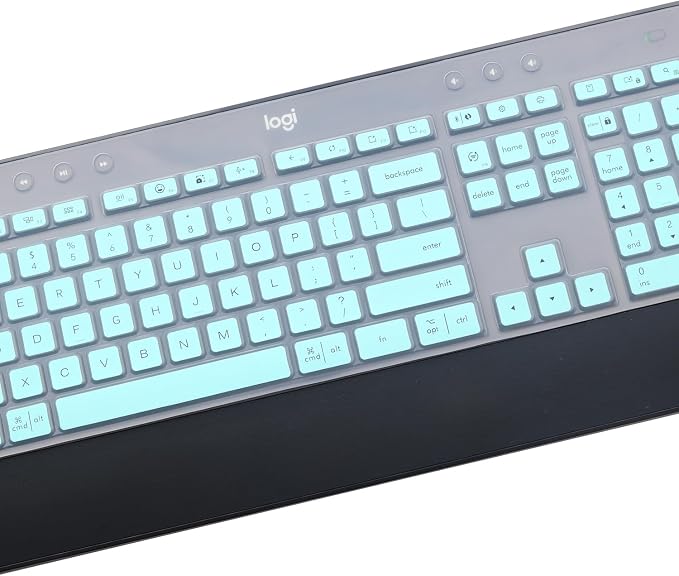 Keyboard Cover Skin for Logitech MK545 MK540 Wireless Keyboard, Logitech MK545 - Image 3
