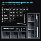 STREBITO Small Screwdriver Set - 39 in 1 Precision Screwdriver Kit - Image 2