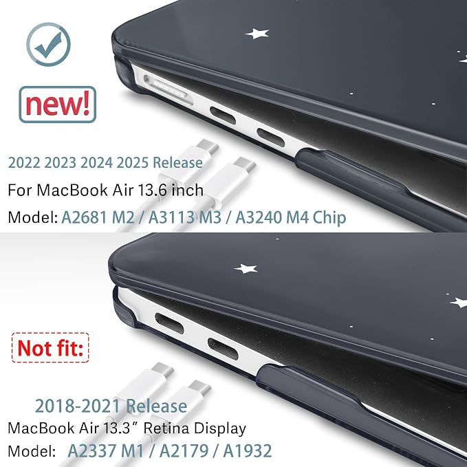 May Chen for MacBook Air 13.6 Inch Case 2025/2024/2023/2022 Release – Hard - Image 3