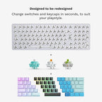 Glorious GMMK 2 Small Gaming Keyboard Base- Barebones Kit- TKL Hot Swappable - Image 2