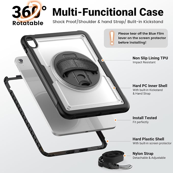SCSVPN Case for iPad 11th Generation 11 Inch 2025 / 10th Generation 10.9 Inch - Image 3