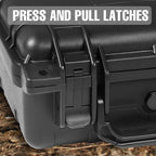 10x 9.4x 4.8 Inch Hard Case, Portable Weather Waterproof Protective Camera Case - Image 5