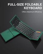 ProtoArc Foldable Bluetooth Keyboard, XK01 Full-Size Portable Wireless Keyboard - Image 9