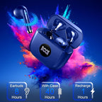Wireless Earbuds, 40H Playback Mini Case IP7 Waterproof Sports Earphones - Image 7