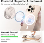 Magnetic Phone Ring Grip Holder, Silicone Finger Loop Grip, Compatible - Image 3
