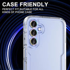 for Samsung Galaxy A16 Camera Lens Protector, Individual Metal Ring Tempered - Image 5