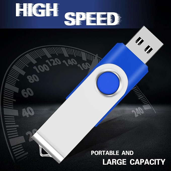 20PCS 4GB Bulk Flash Drives EASTBULL USB 2.0 Metal 4GB Flash Drive Bulk Thumb - Image 4