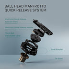 Tilta Hydra Articulating Car Mounting System | Supports 75mm & 100mm Tripod - Image 6