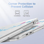 Case for MacBook Pro 13 inch with/Without Touch Bar, Hard Shell + Keyboard - Image 3