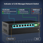 8 Port 2.5G Web Managed Ethernet Switch - Image 2
