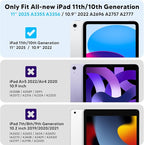 BLOSOMEET Case for iPad A16 11th/10th Generation 11''/10.9'' 2025/2022 - Image 3